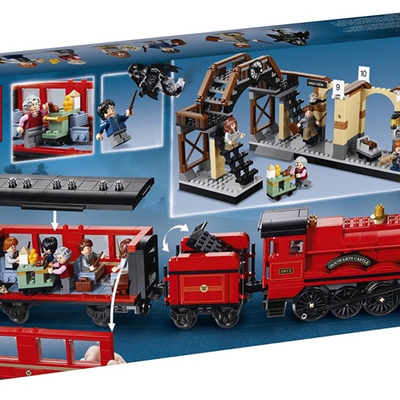 NEW - LEGO Harry Potter Hogwarts Express 75955 Toy Train Building Set - Picture 3 of 3